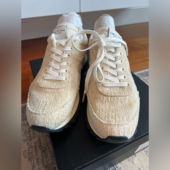 NWT rag & bone retro runner chenille sneakers - Picture 13 of 16